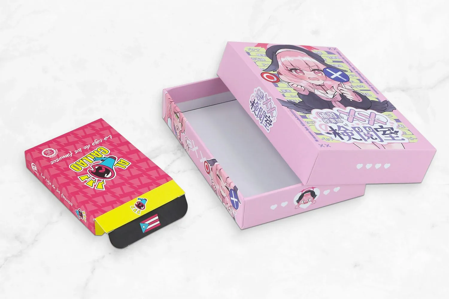 custom card deck box material