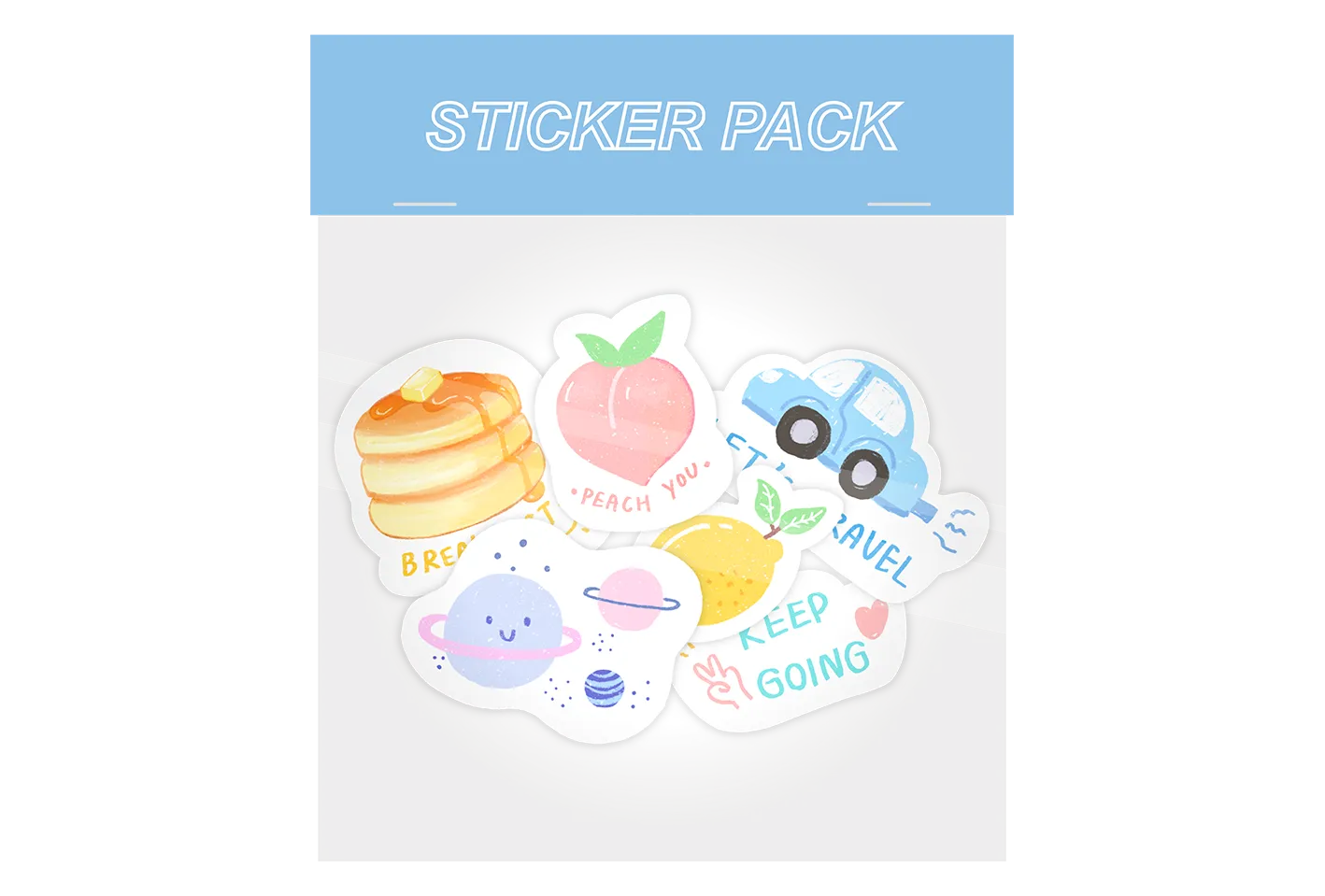 custom single sticker pack