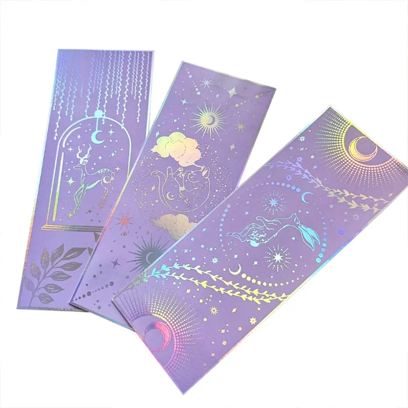 holographic bookmark printing