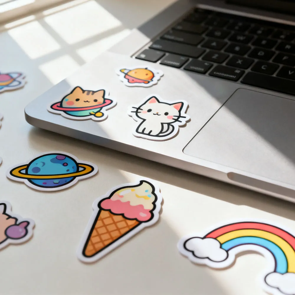 laptop sticker printing