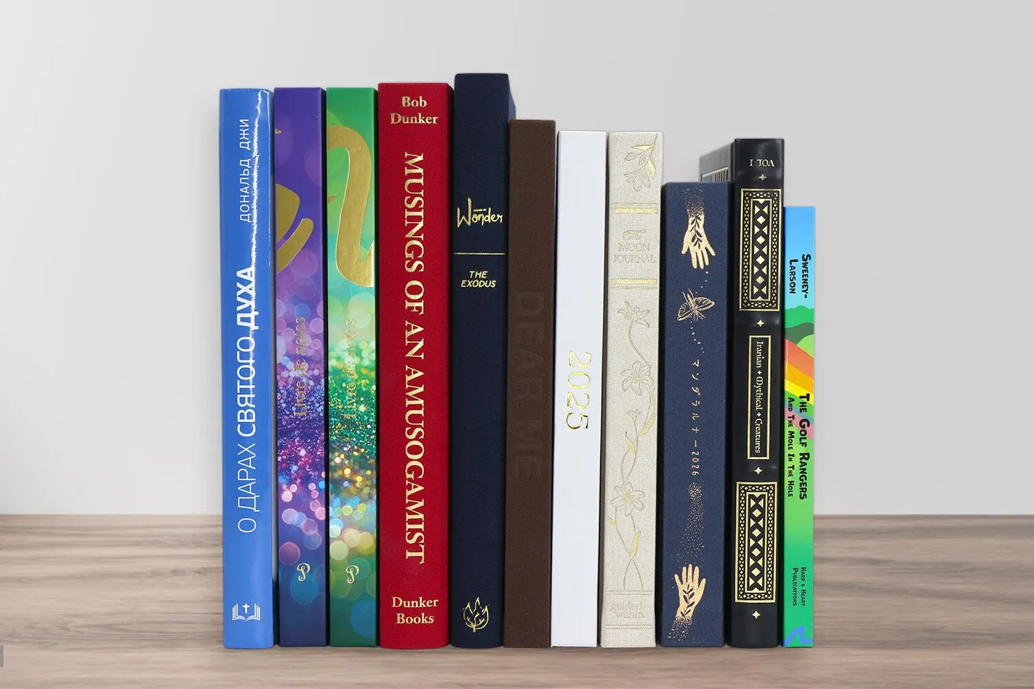 spine finish options