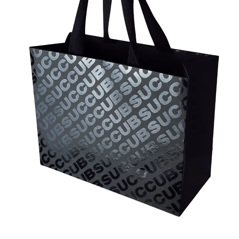 spot UV on paper bag