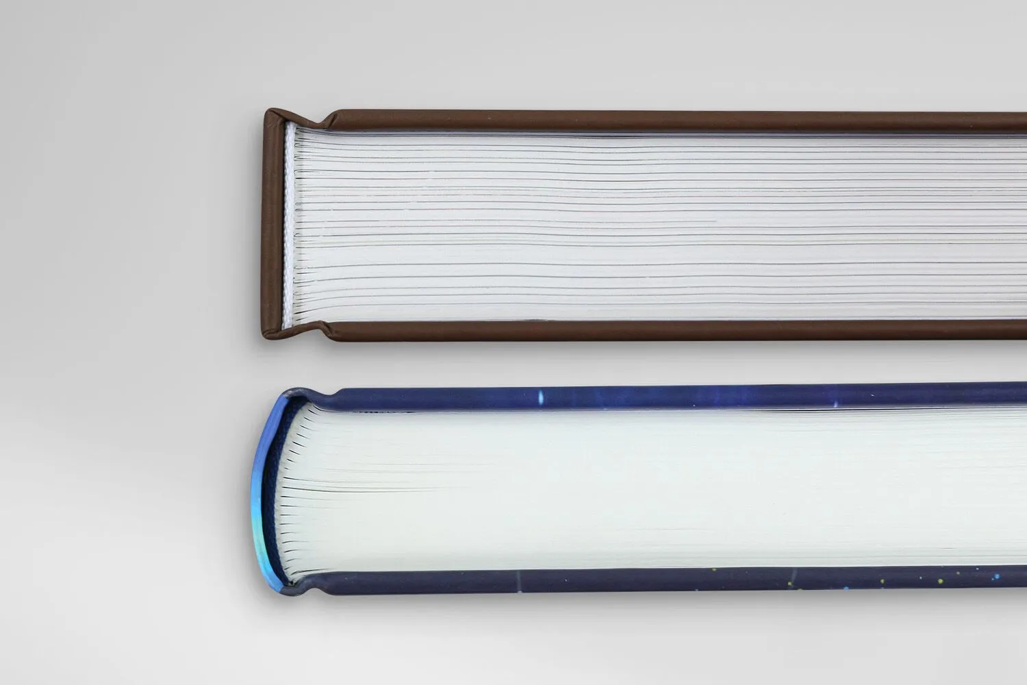 square back vs round back hardcover