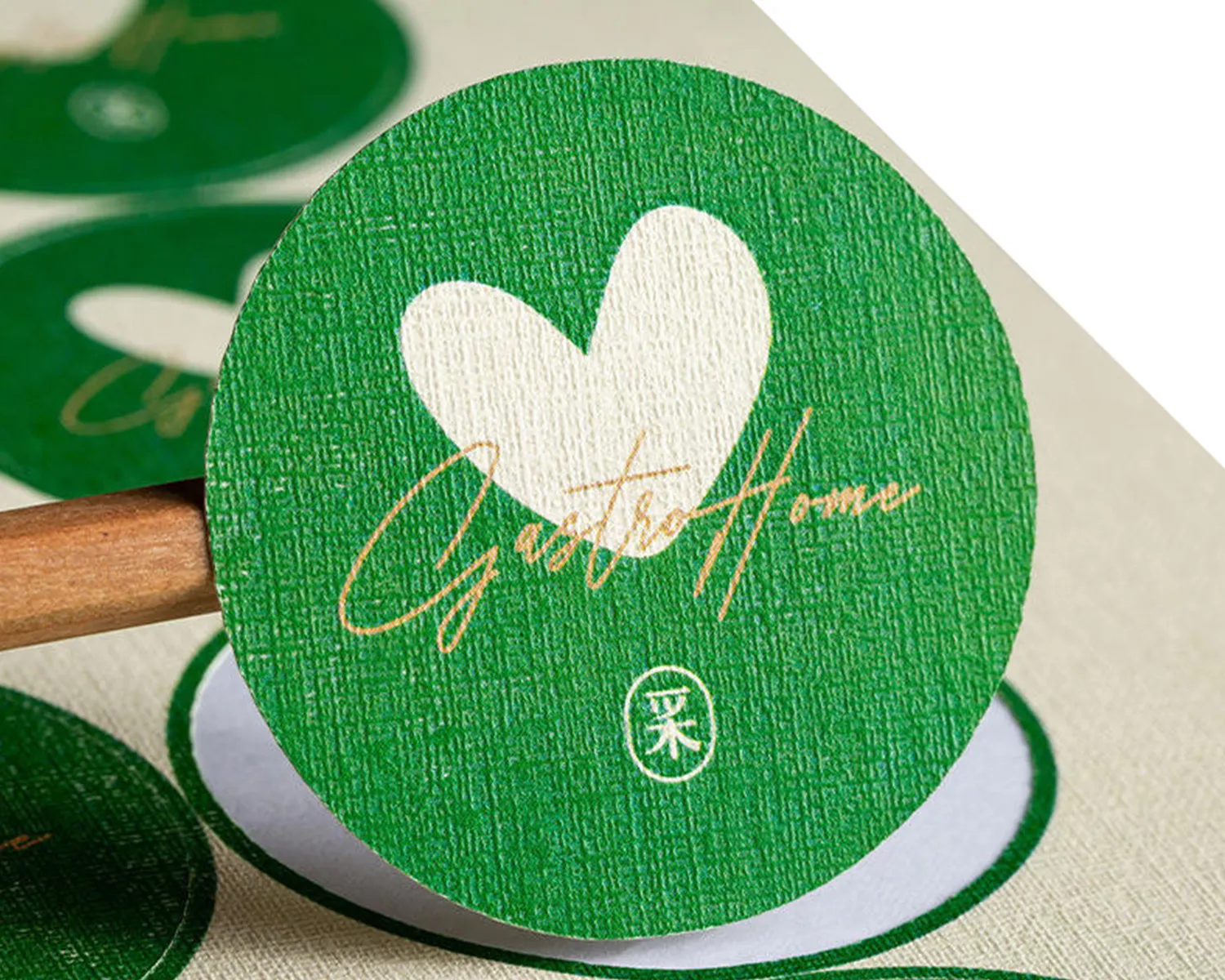 texture paper sticker