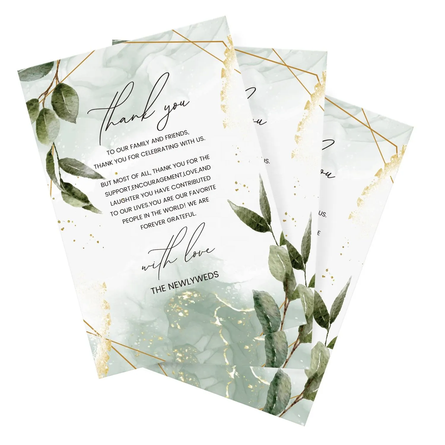 thank you card printing