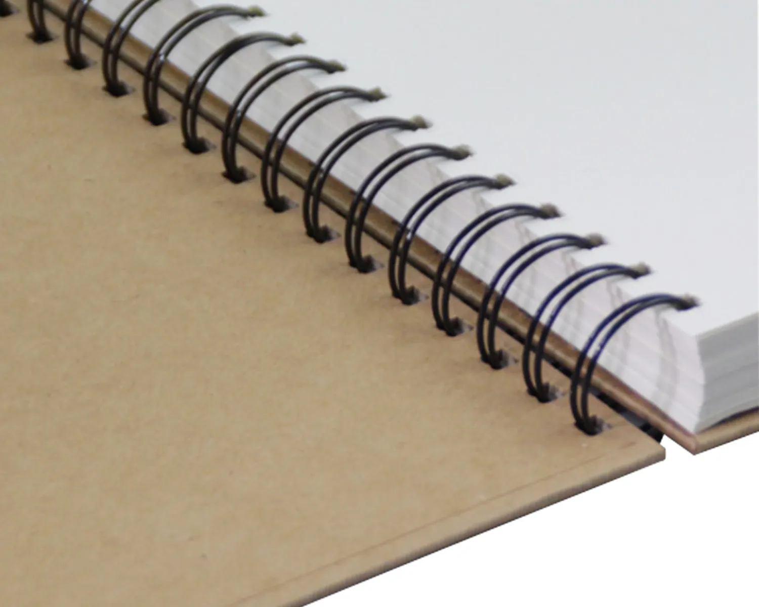 wire o kraft notebook