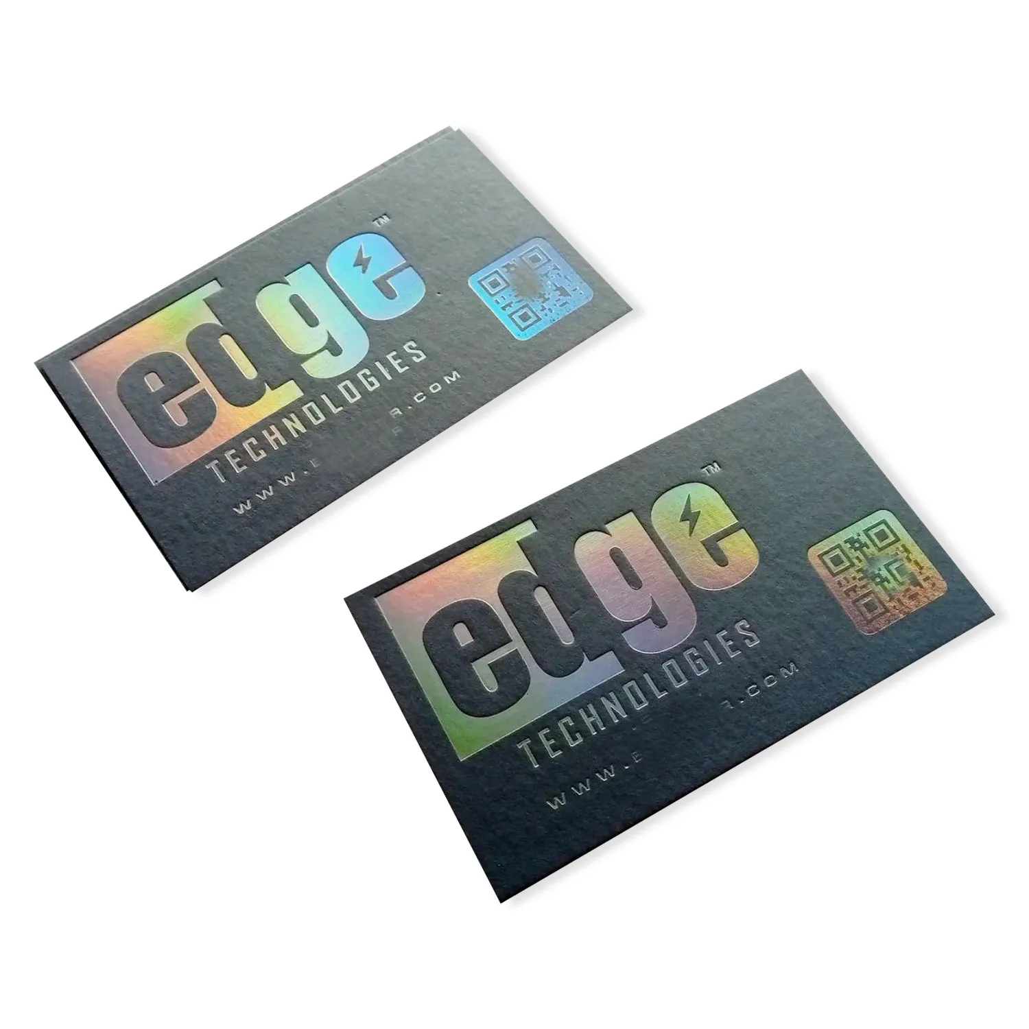 holographic business card printing