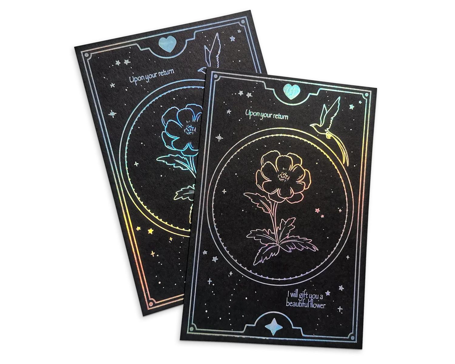 holographic foil printing