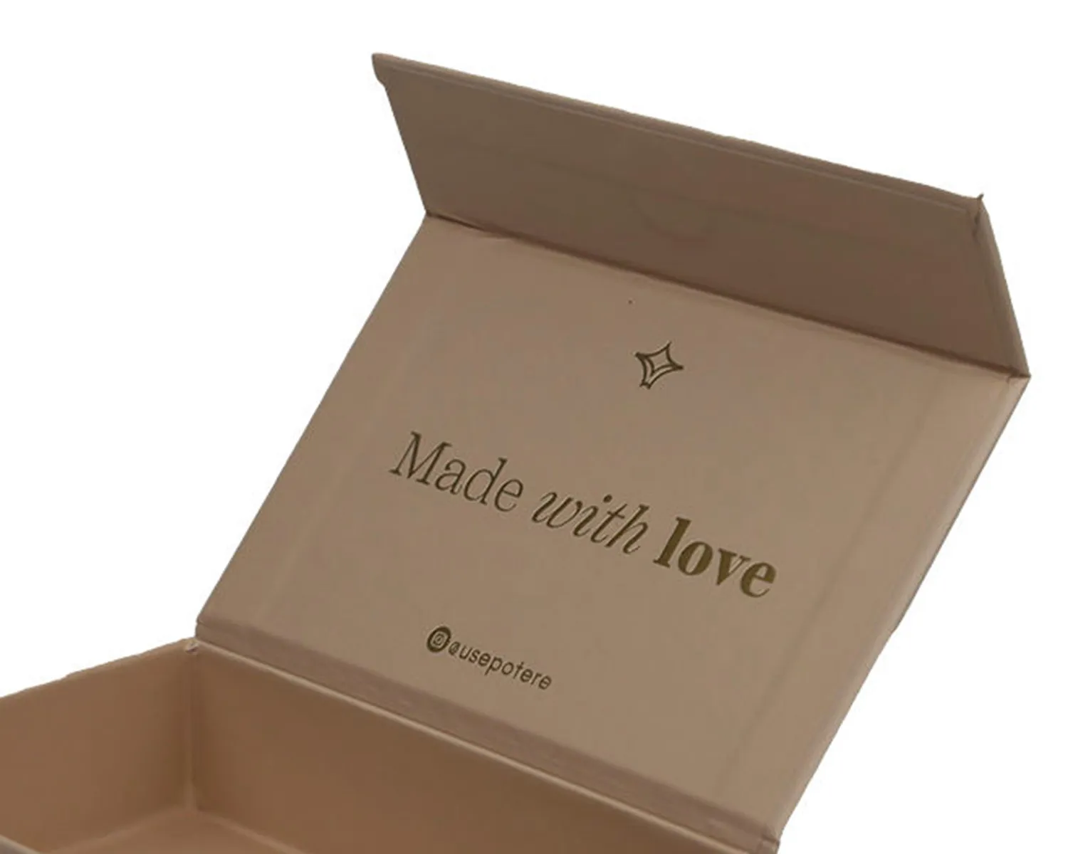 rigid box with magnetic closure