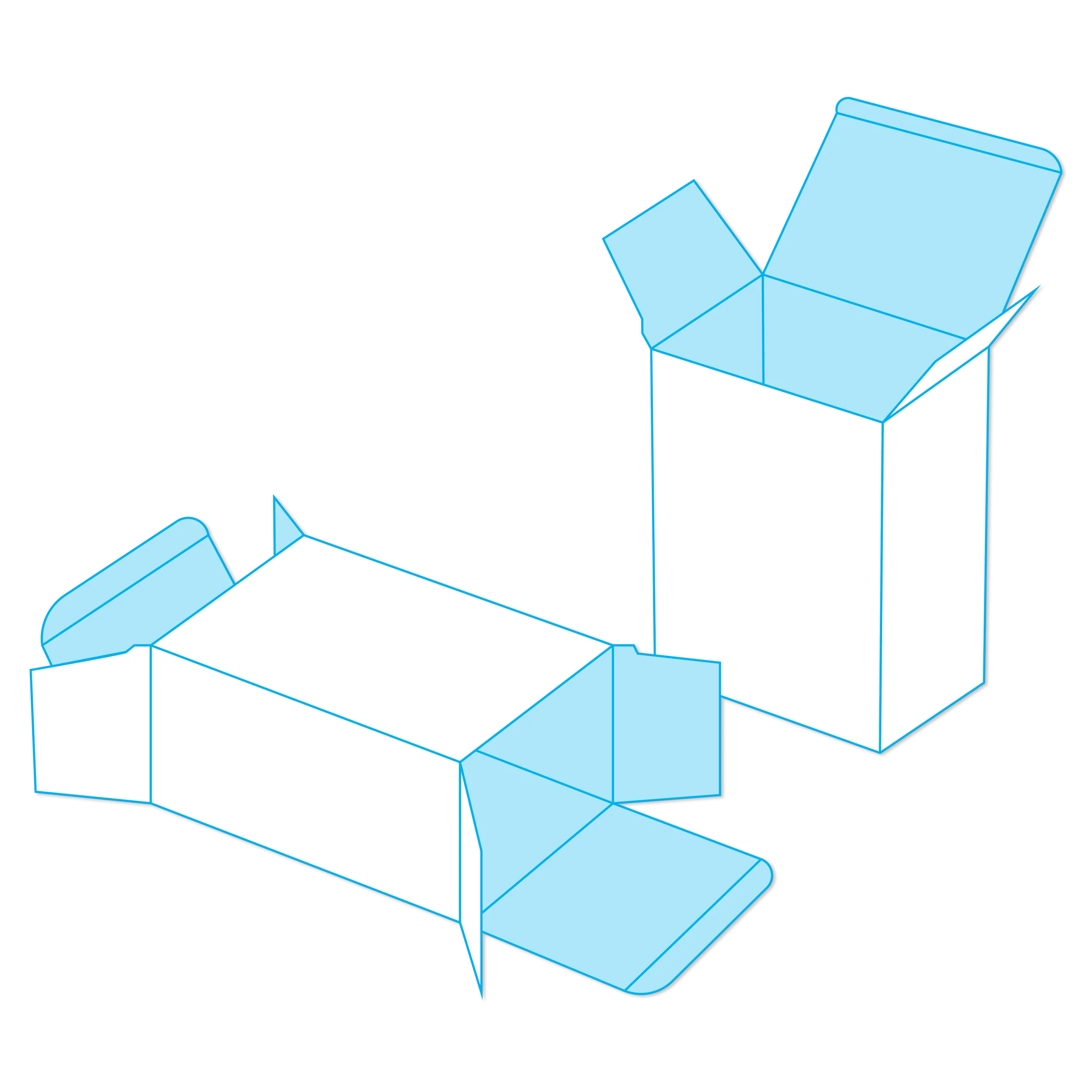 straight tuck end boxes